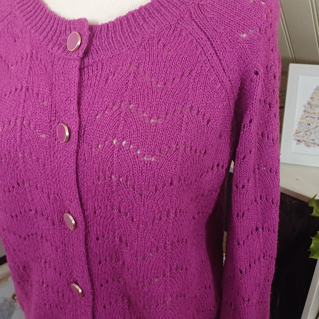 Gilet violet, Cache Cache, taille M