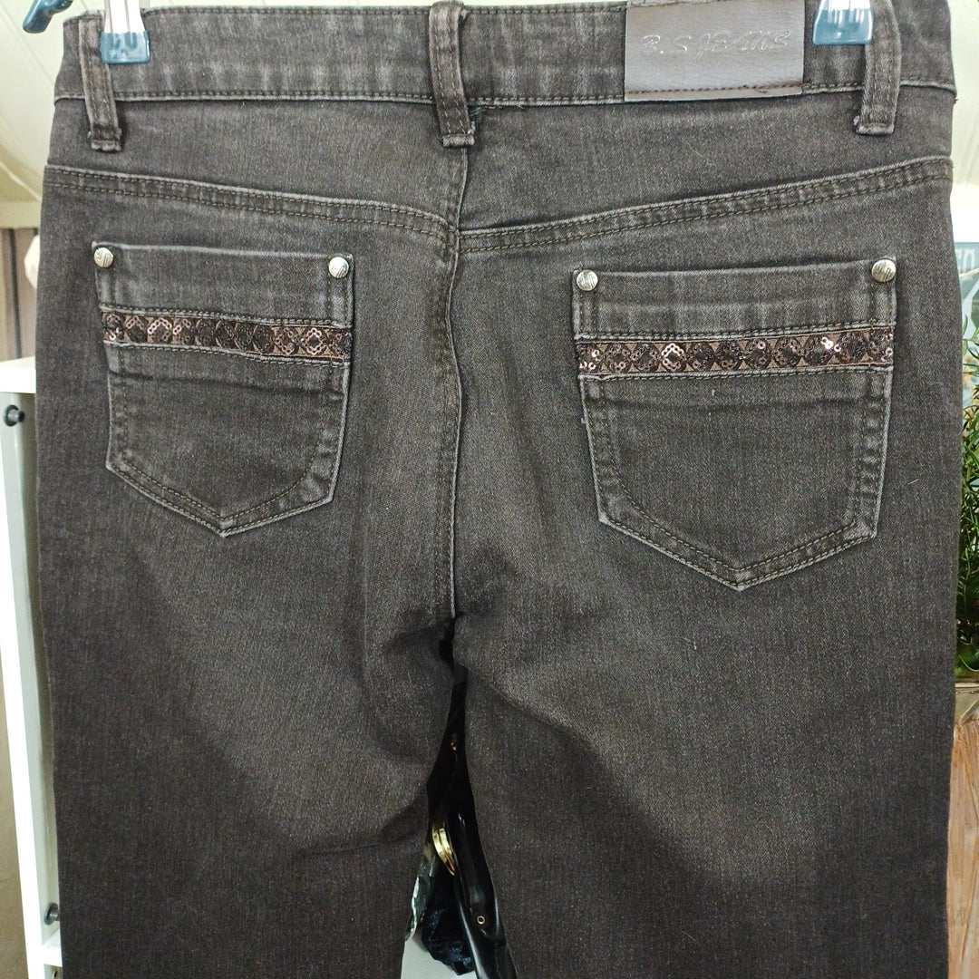 Jean noir, B.S jeans,taille 38