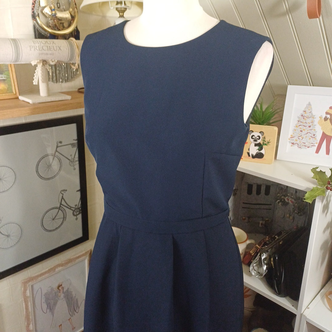 Robe bleue, Etam, taille 38