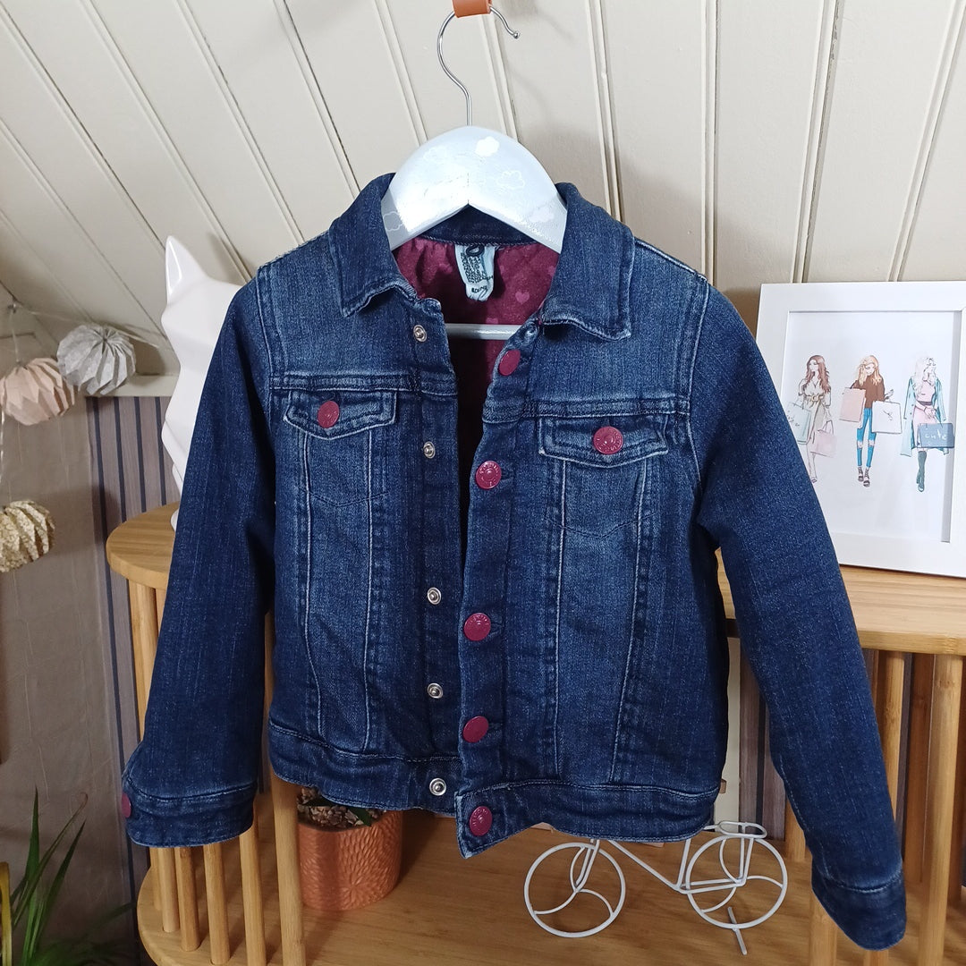 Veste en jean,H&M, 5/6 ans