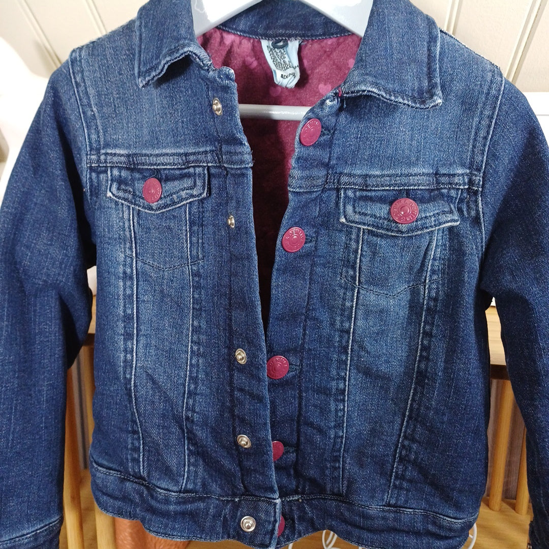 Veste en jean,H&M, 5/6 ans