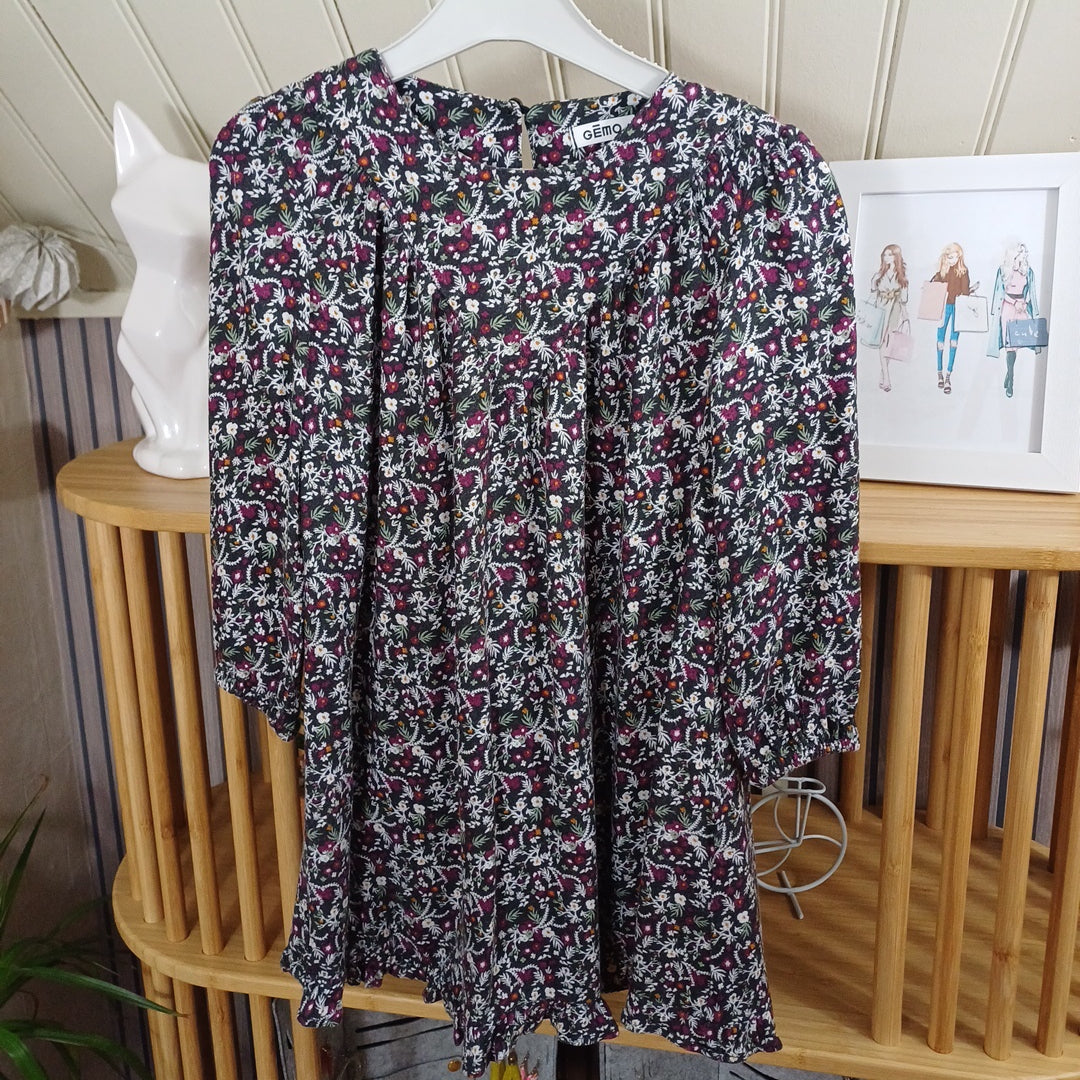 Robe fleurie, Gémo, taille 4 ans