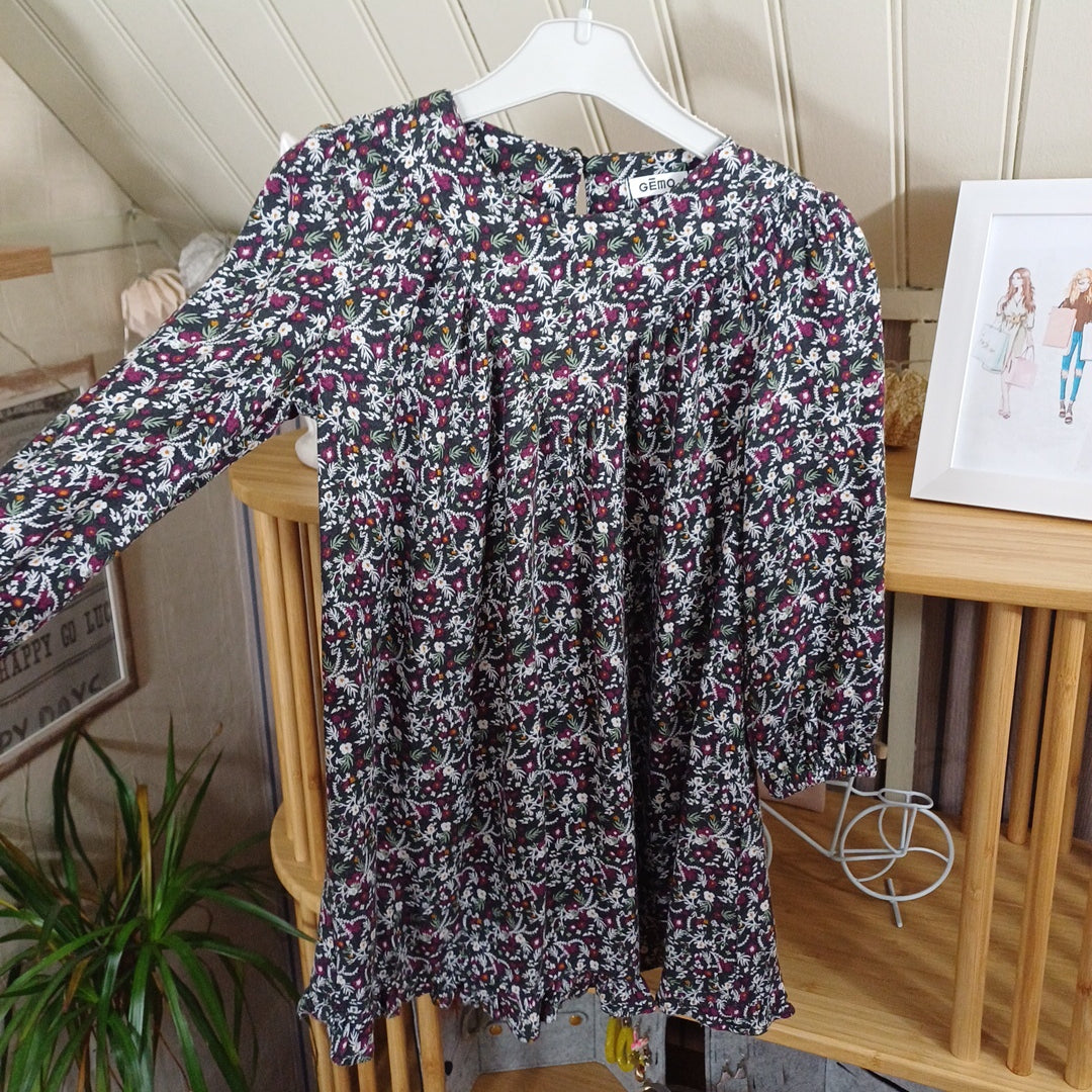 Robe fleurie, Gémo, taille 4 ans