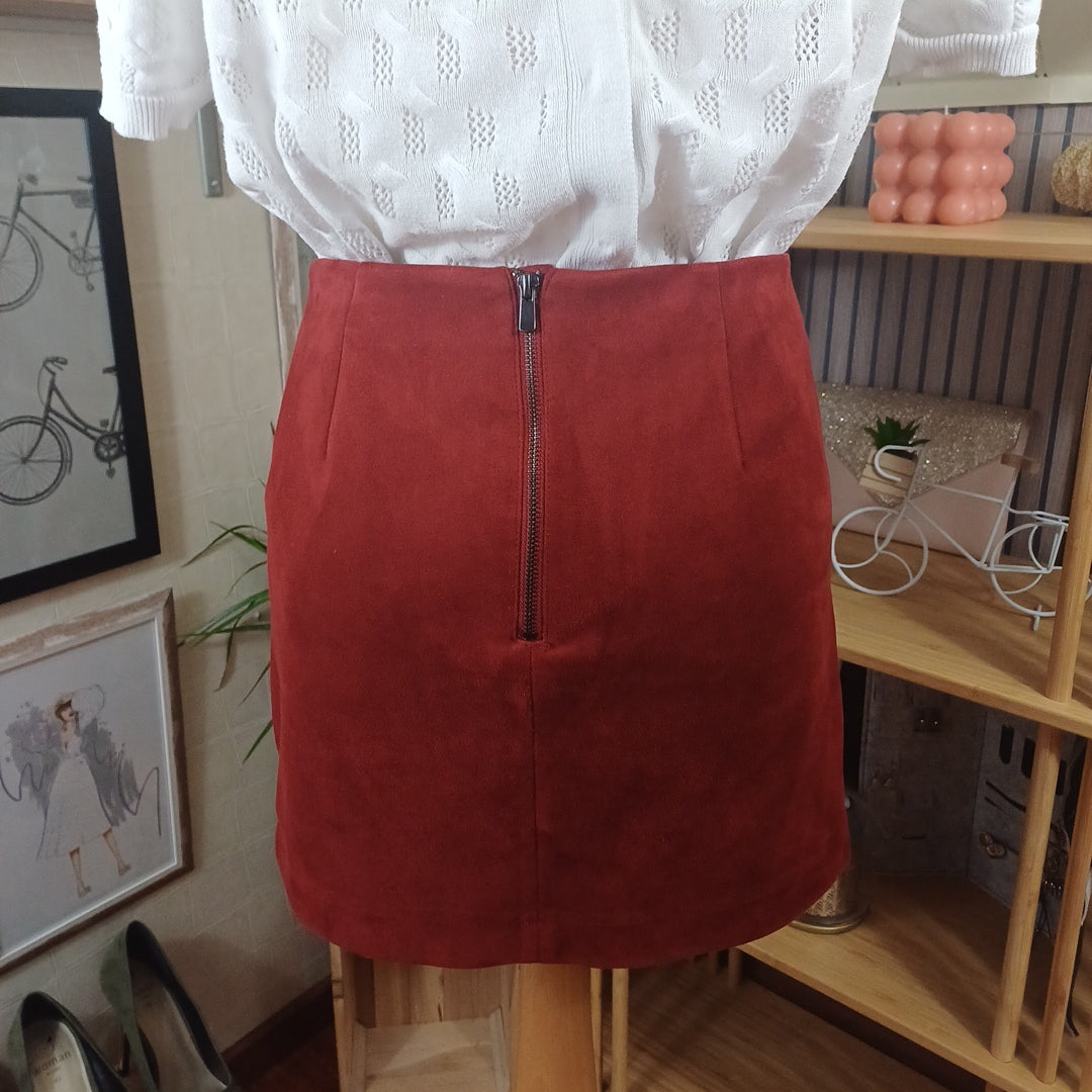 Jupe rouge, Mango, taille 34