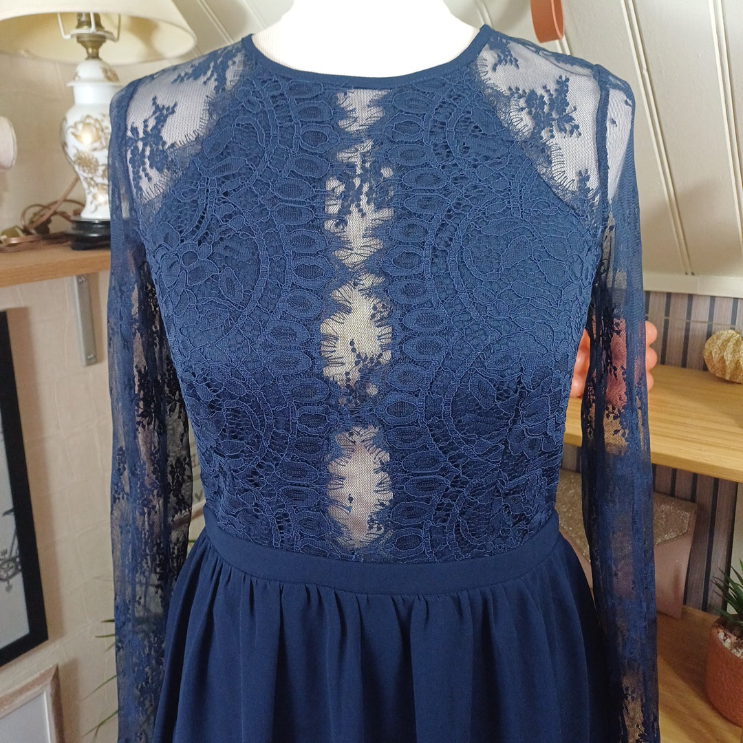 Robe bleue, Eve, taille 36