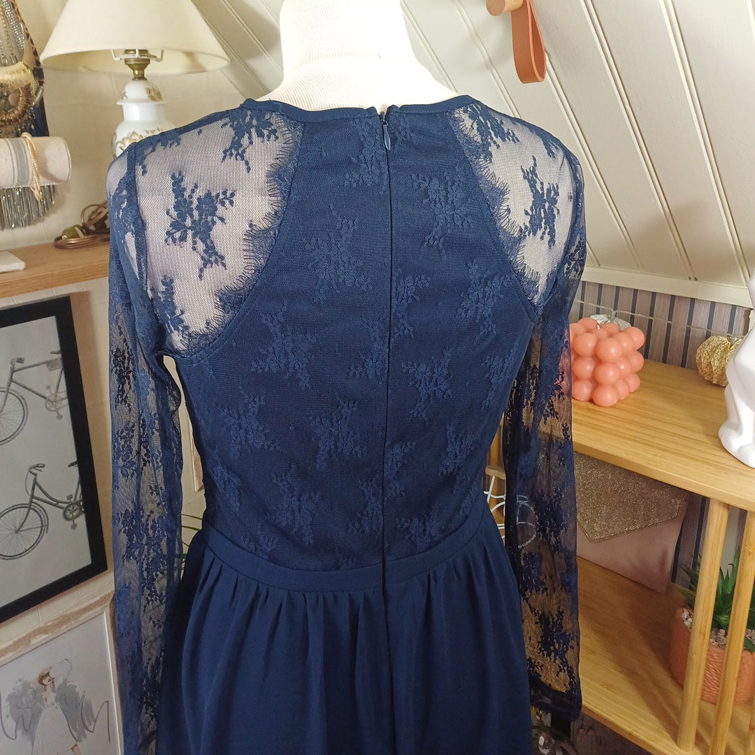 Robe bleue, Eve, taille 36