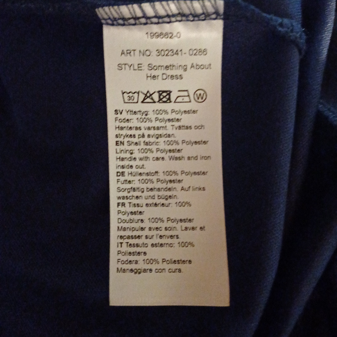 Robe bleue, Eve, taille 36