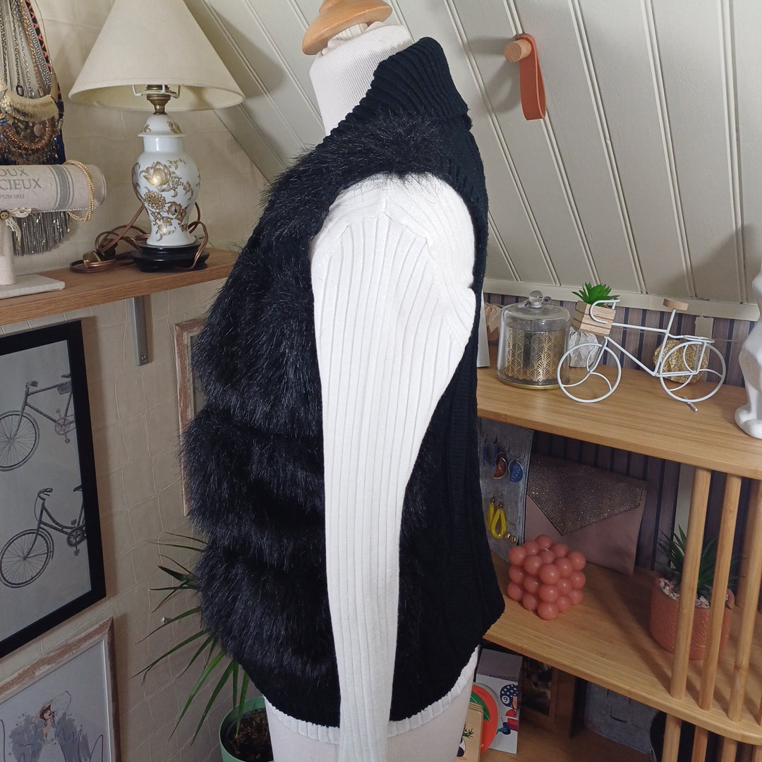 Gilet noir, FPC, taille 36