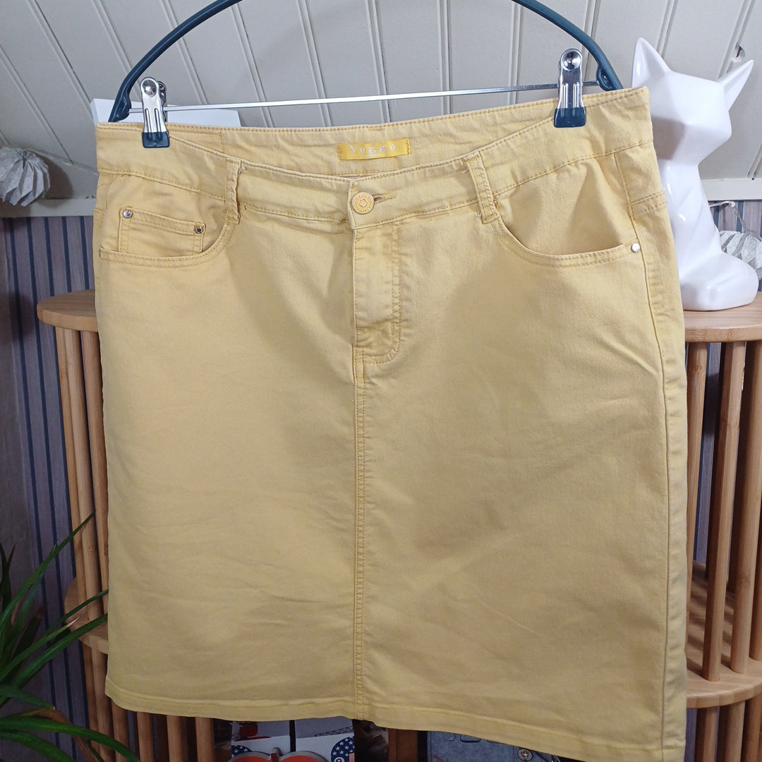 Jupe en jean, Voggo Denim, taille 46