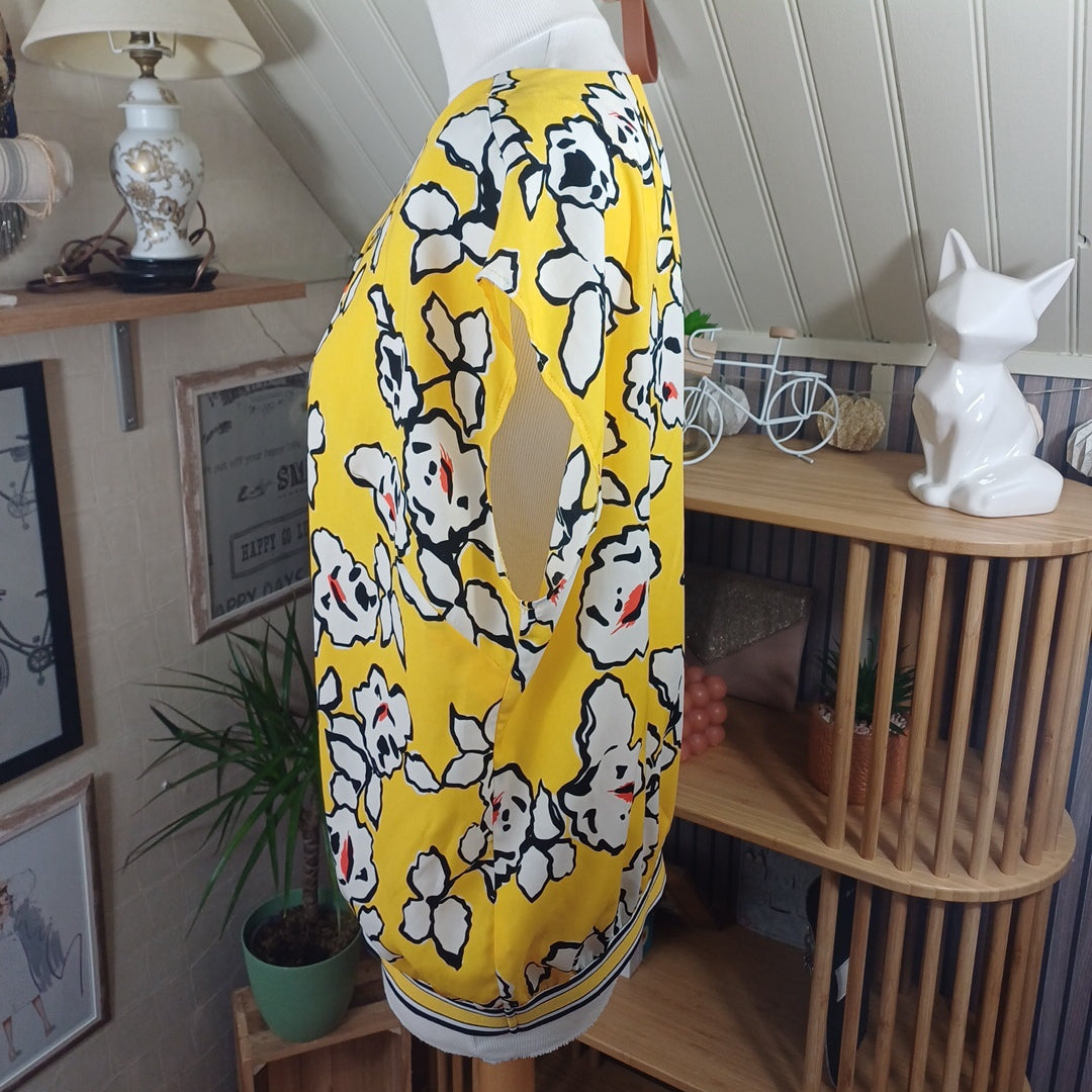 Haut jaune, taille 48