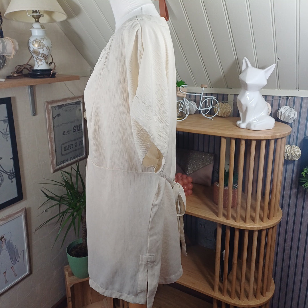 Tunique beige, Bonprix, taille 56