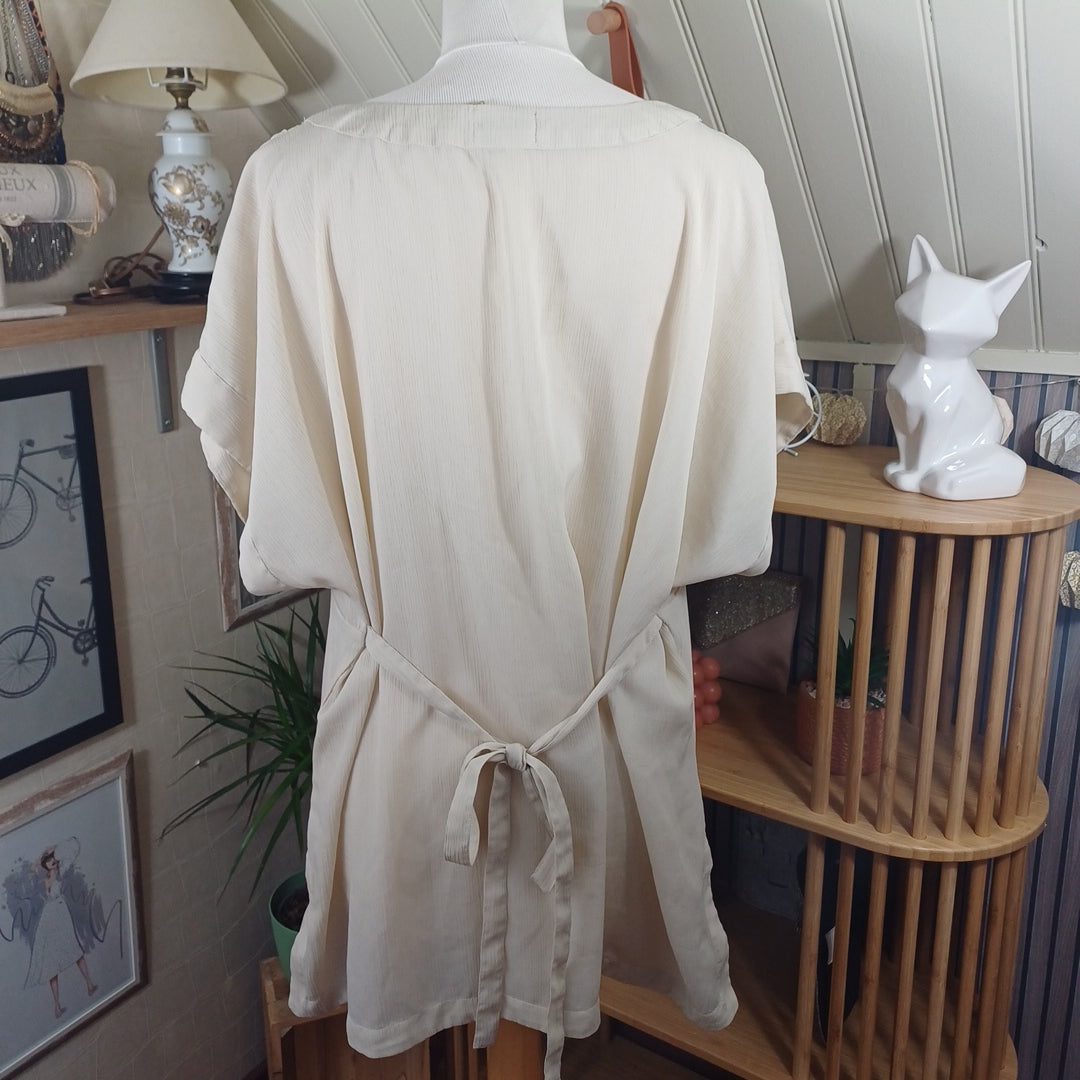 Tunique beige, Bonprix, taille 56