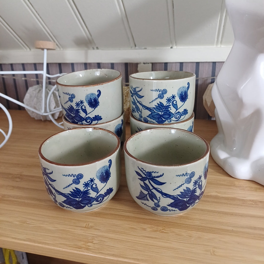 6 tasses à motifs