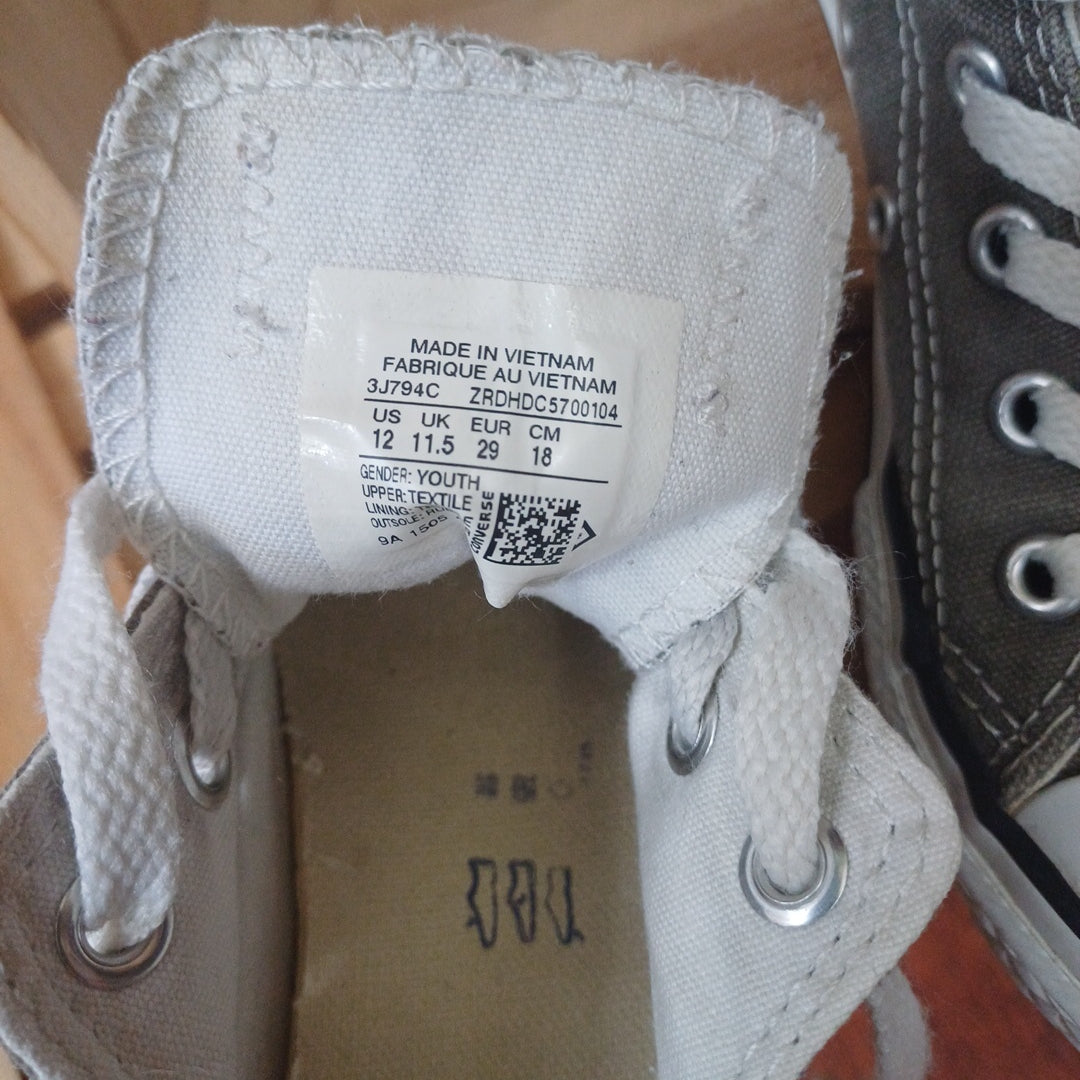 Converse grise, taille 29