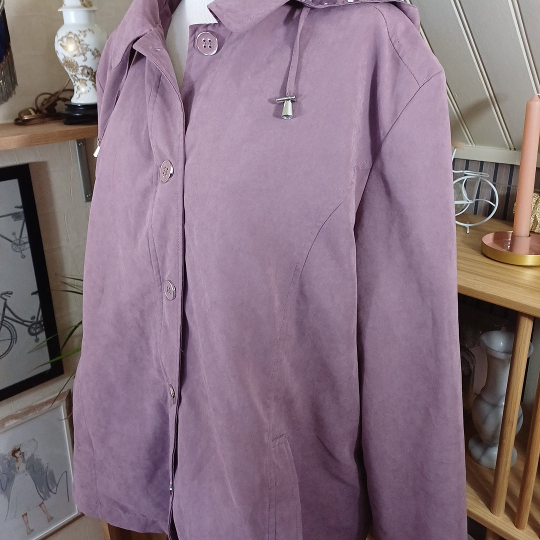 Veste violette, Damart, taille 50/52