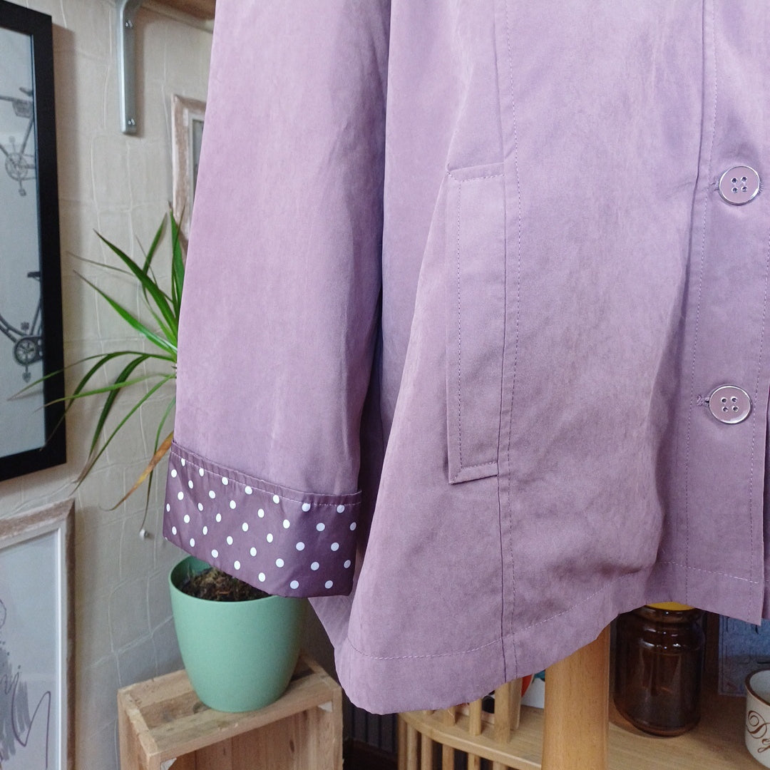 Veste violette, Damart, taille 50/52