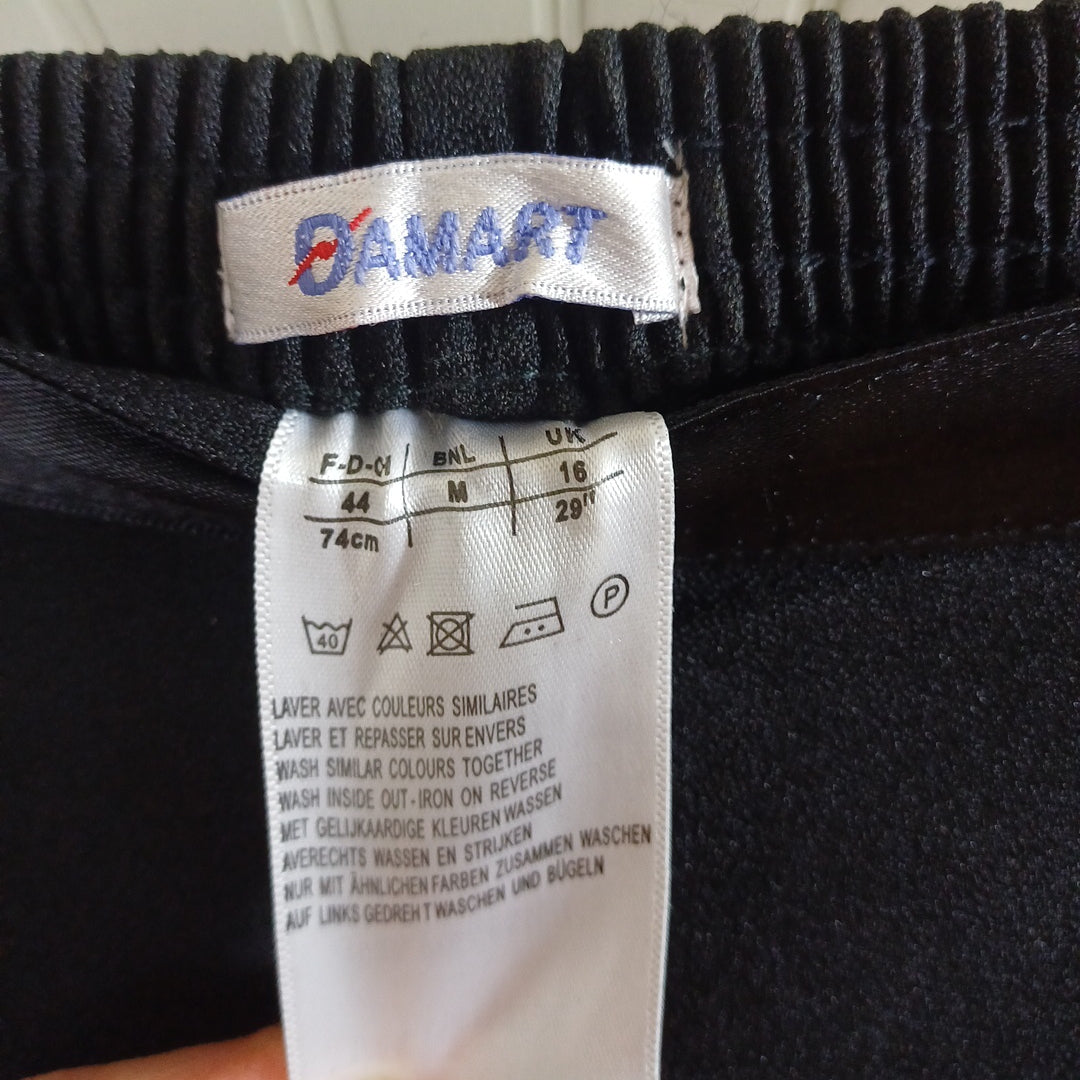 Pantalon noir, Damart, taille 44
