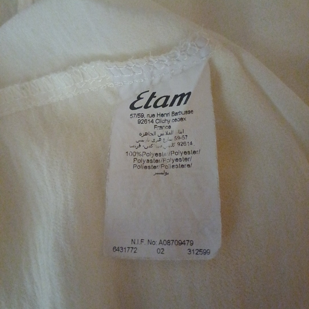 Chemisier blanc, Etam, taille 42