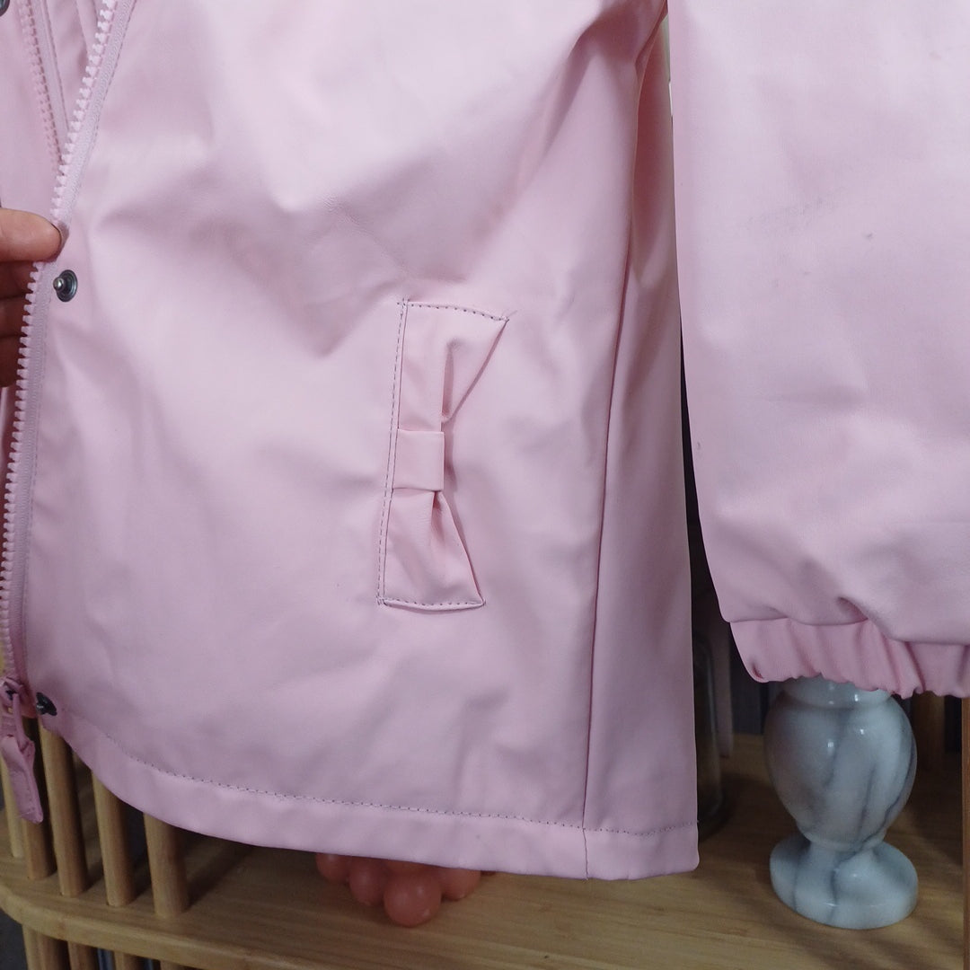 Parka rose,smiley world, taille 5 ans