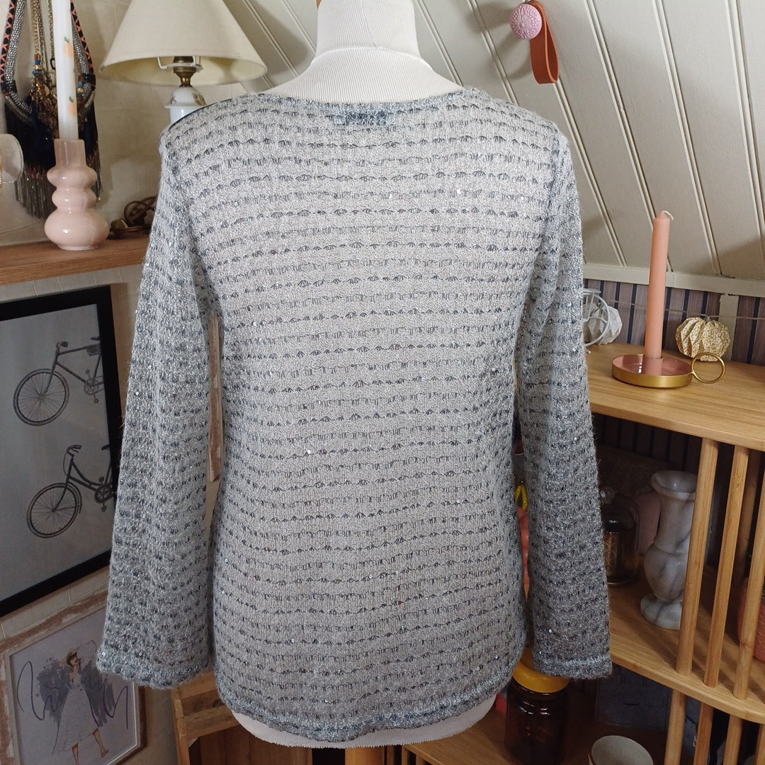 Pull gris, Noa.B, taille M