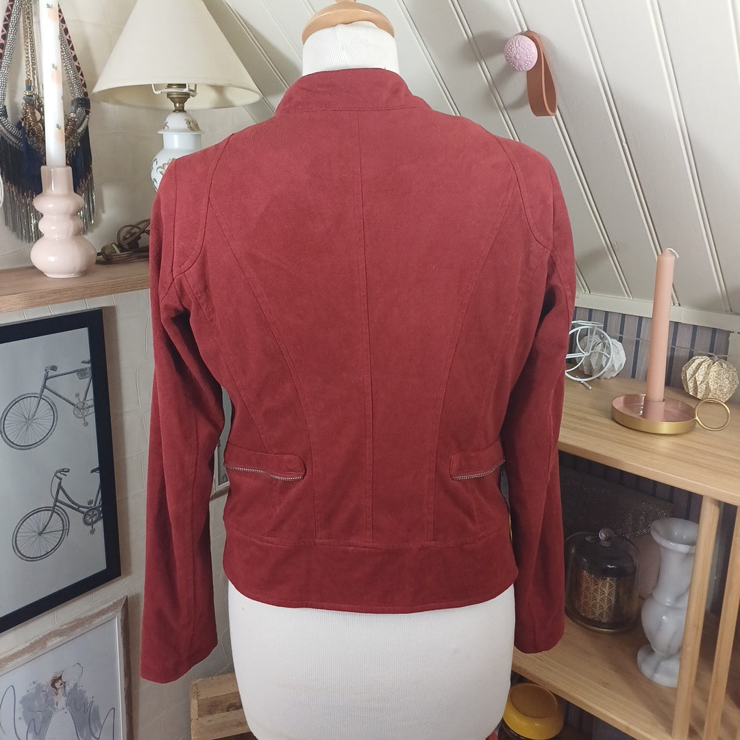 Veste rouge, Bréal, taille 38