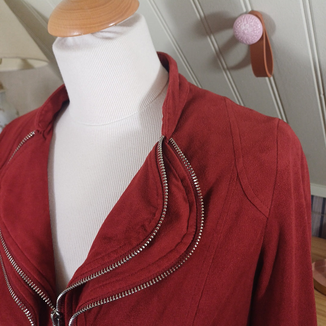 Veste rouge, Bréal, taille 38