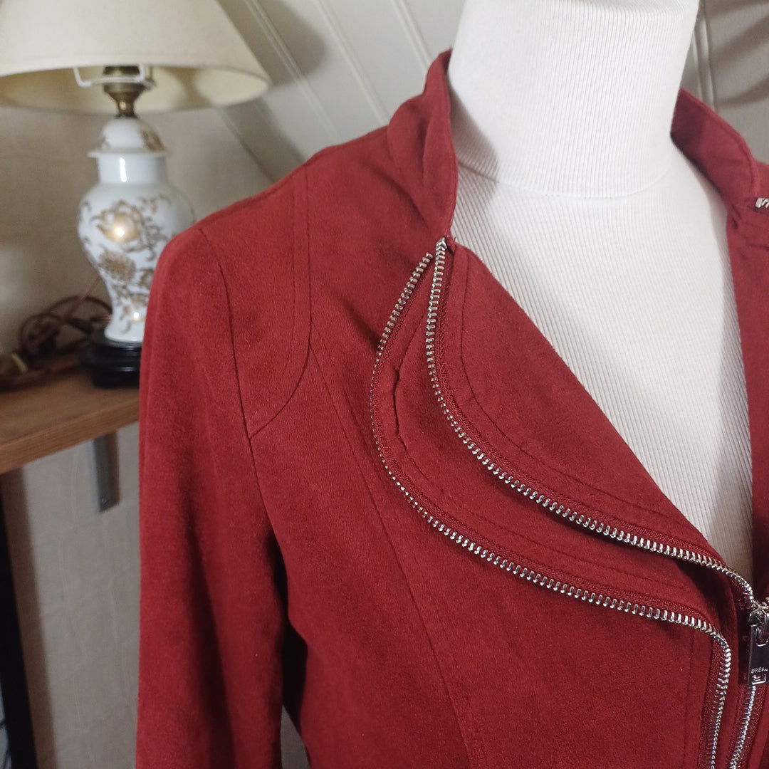 Veste rouge, Bréal, taille 38