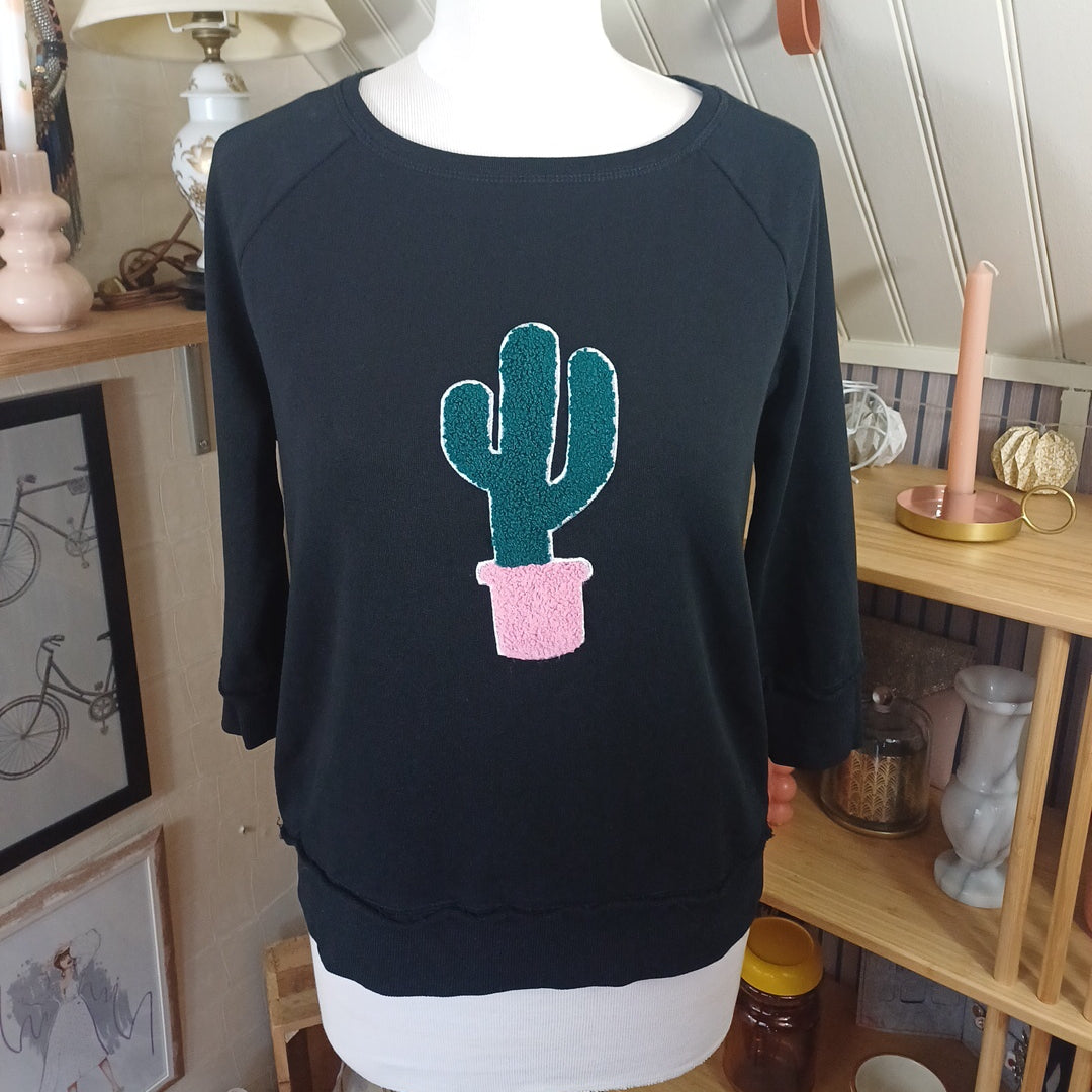 Sweat noir, Only our story, taille XS