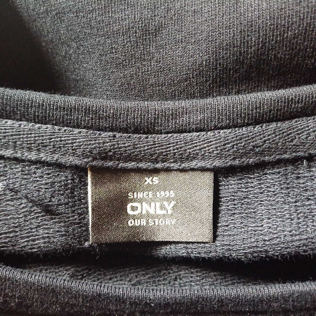 Sweat noir, Only our story, taille XS