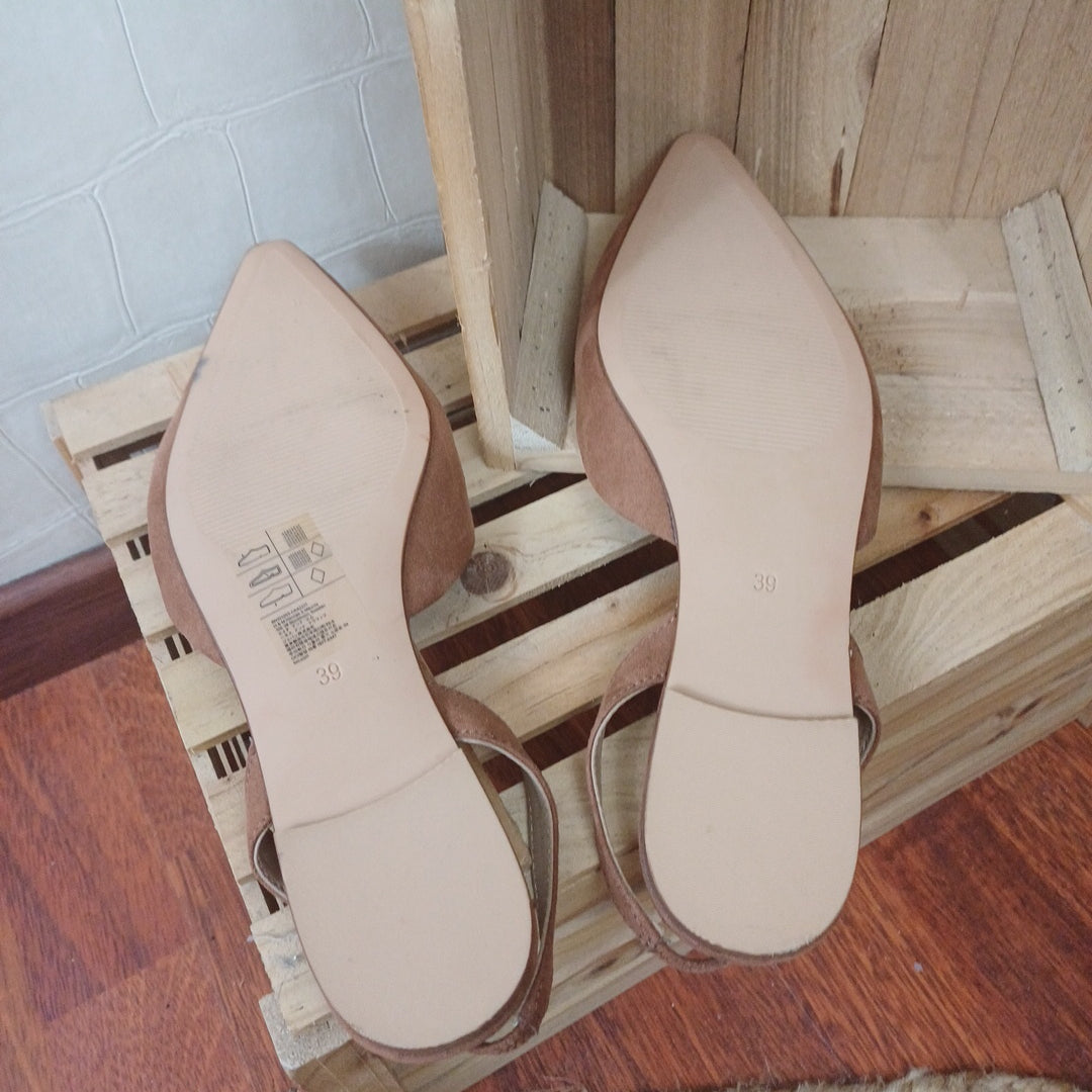 Chaussure marron, H&M, pointure 39