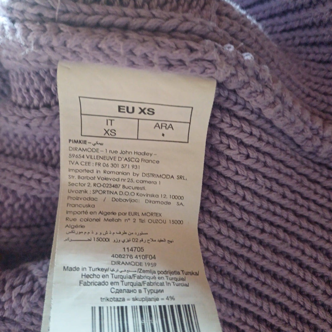 Gilet mauve, Pimkie, taille XS