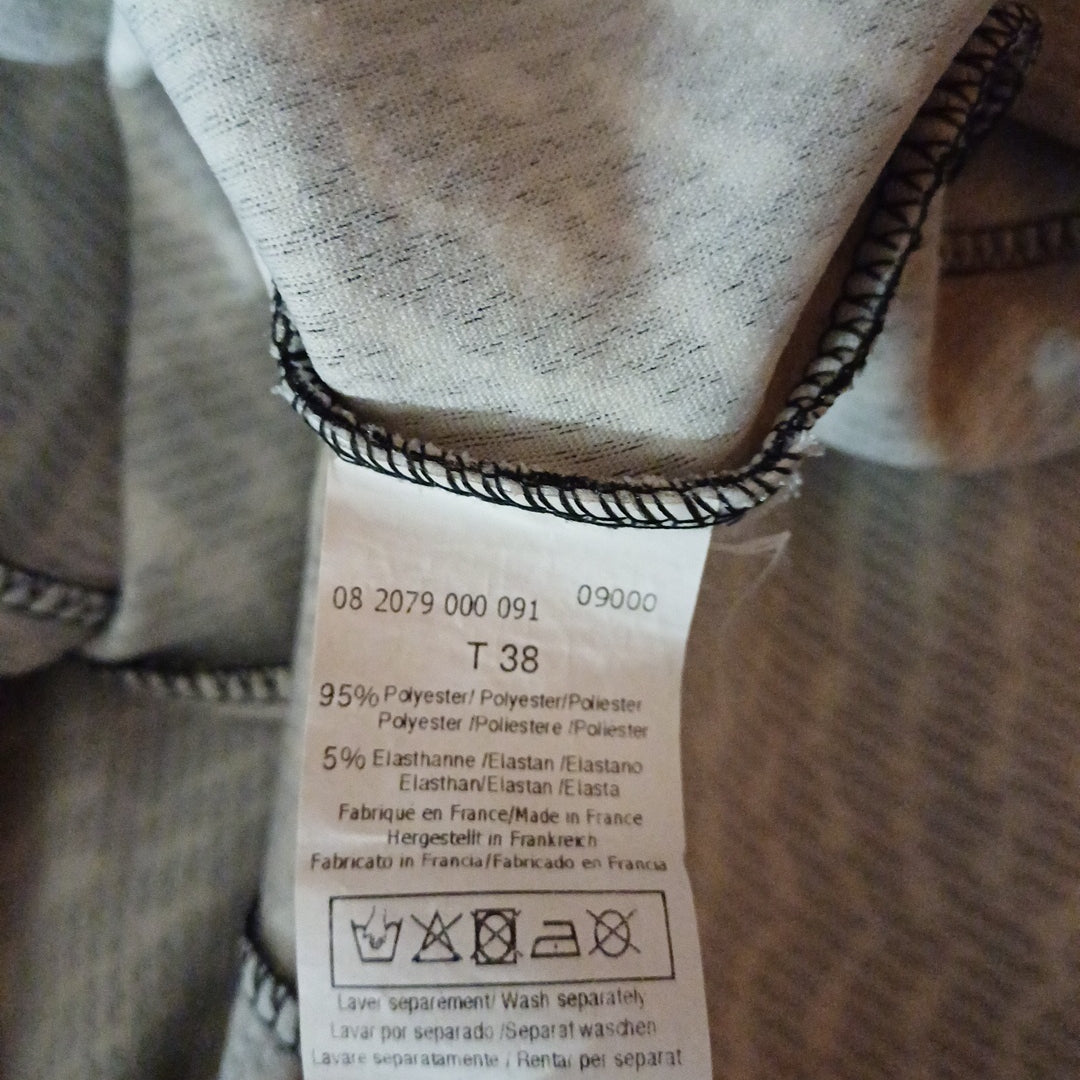 Robe noire et blanche, La halle, taille 38
