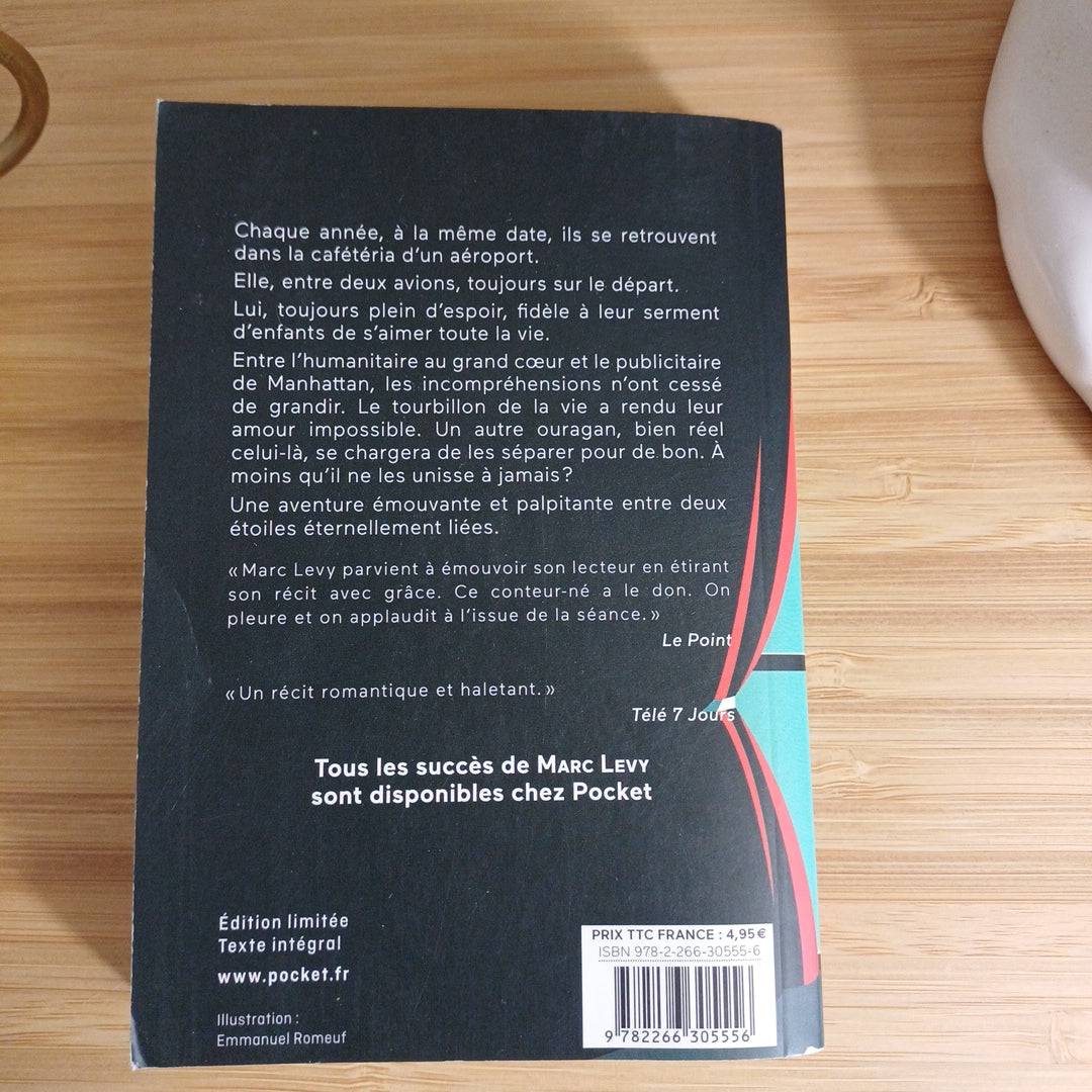 Livre " Où es-tu ?" de Marc Levy