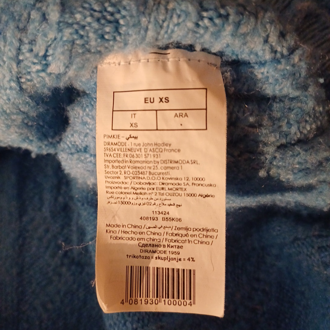 Gilet bleu,Pimkie, taille XS