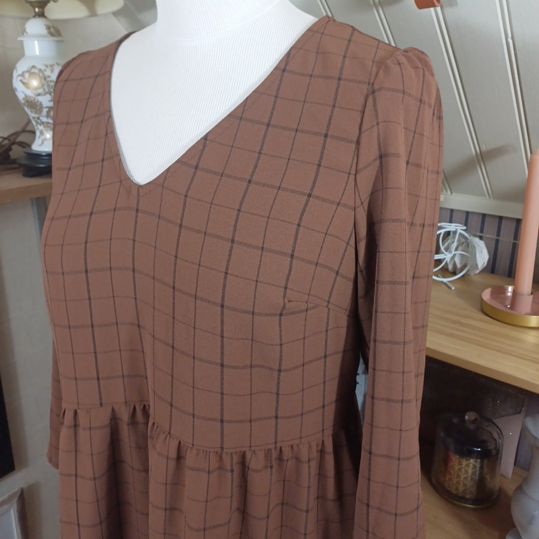 Robe marron, Grain de malice, taille 38