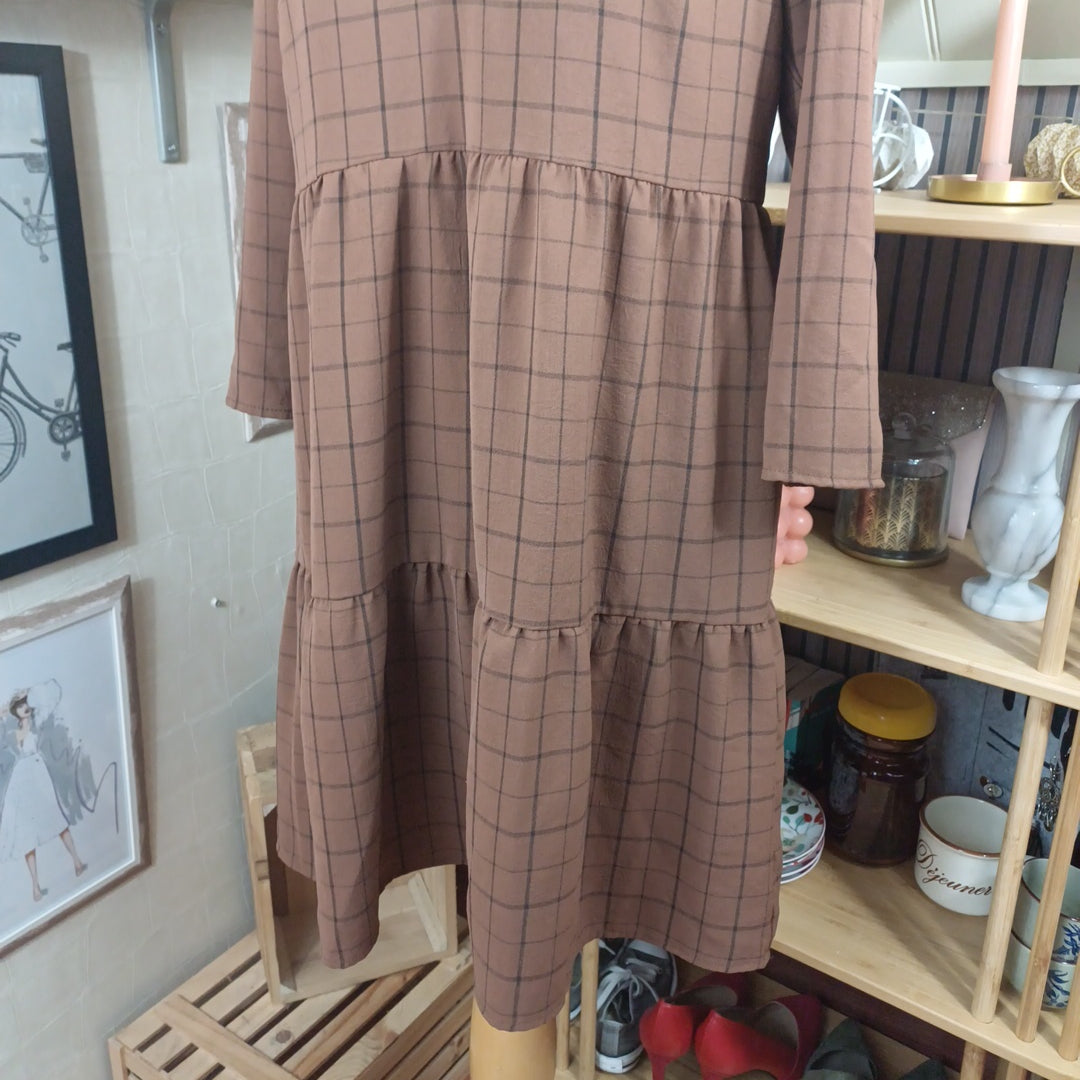 Robe marron, Grain de malice, taille 38