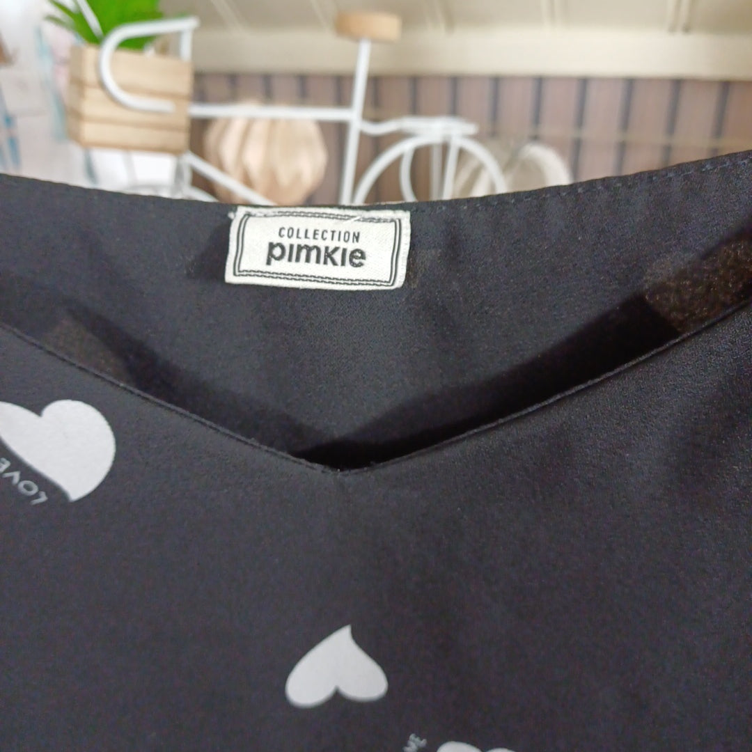 Top noir, Pimkie, taille XS