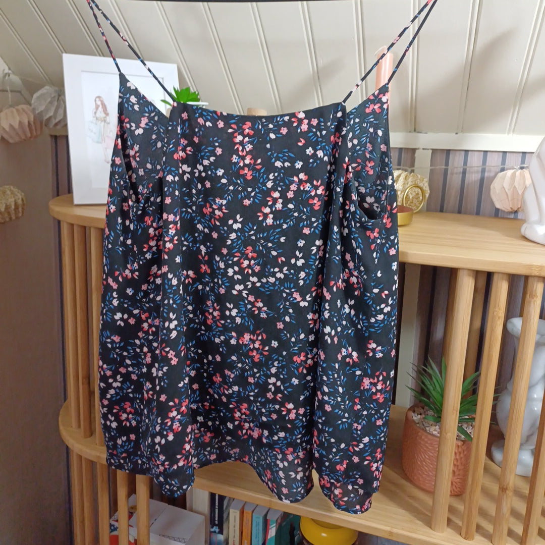 Top fleurie, Pimkie, taille XS