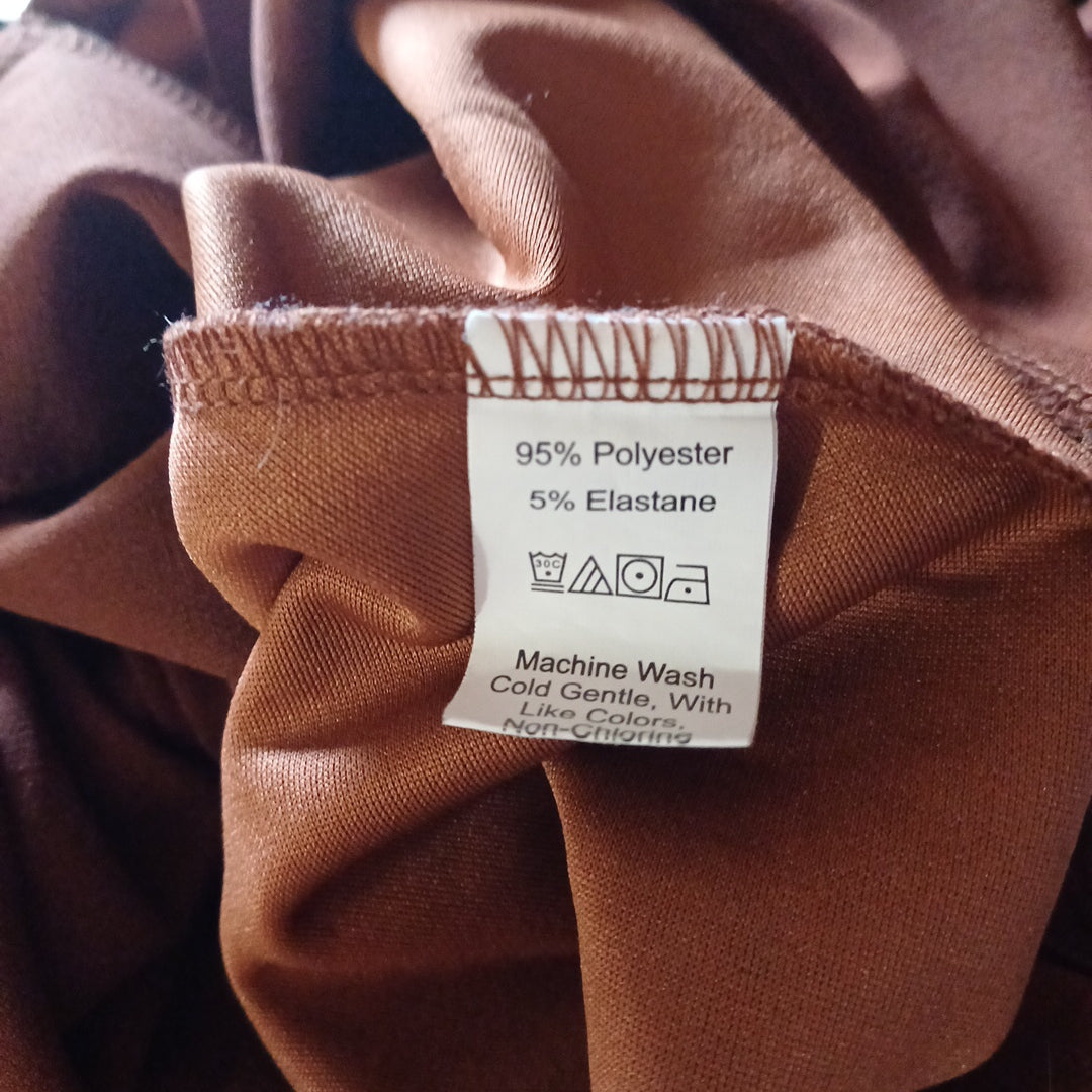 Robe marron, Shein, taille XS