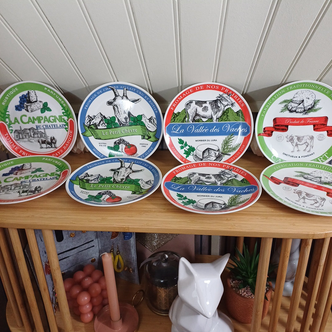 Assiettes à fromage