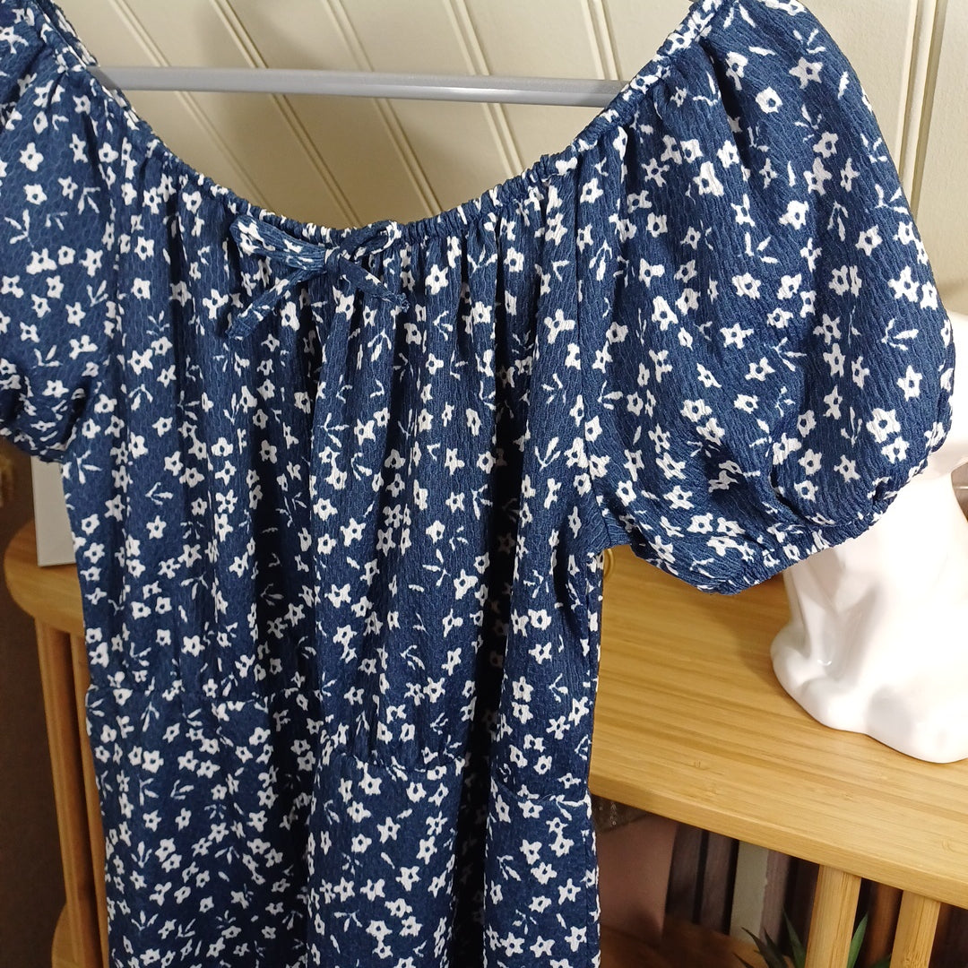 Robe bleue, taille 12 ans