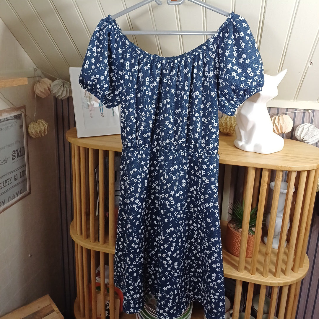 Robe bleue, taille 12 ans