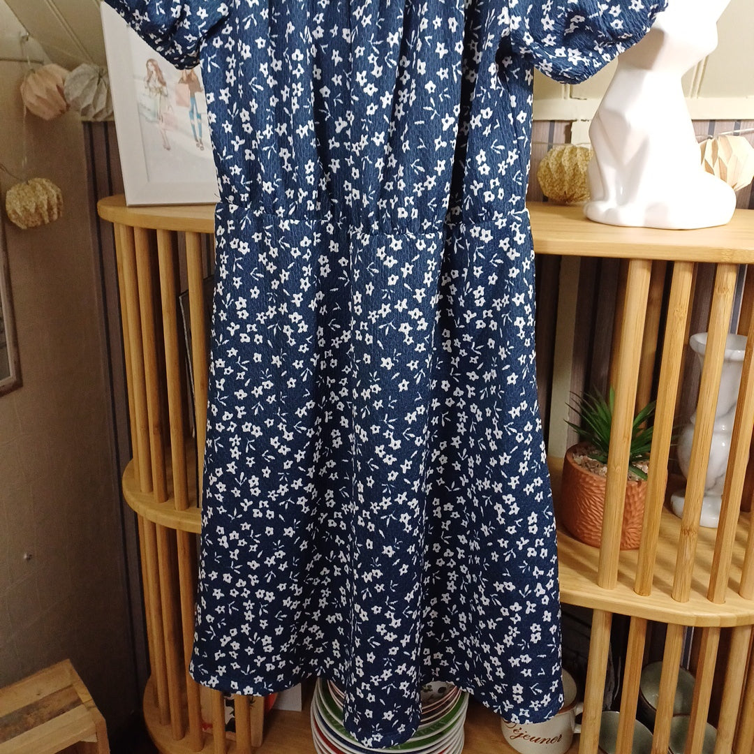 Robe bleue, taille 12 ans