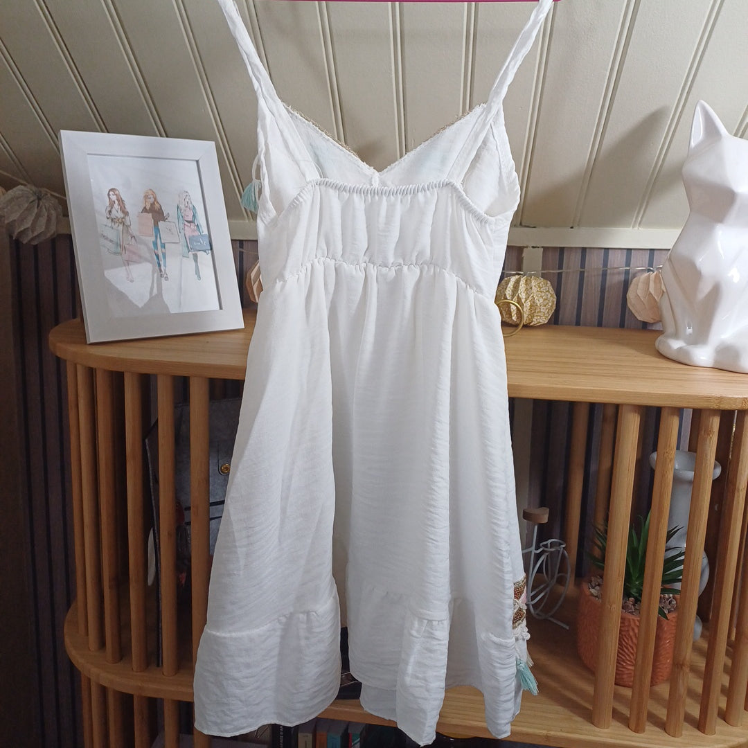 Robe blanche, taille 4 ans