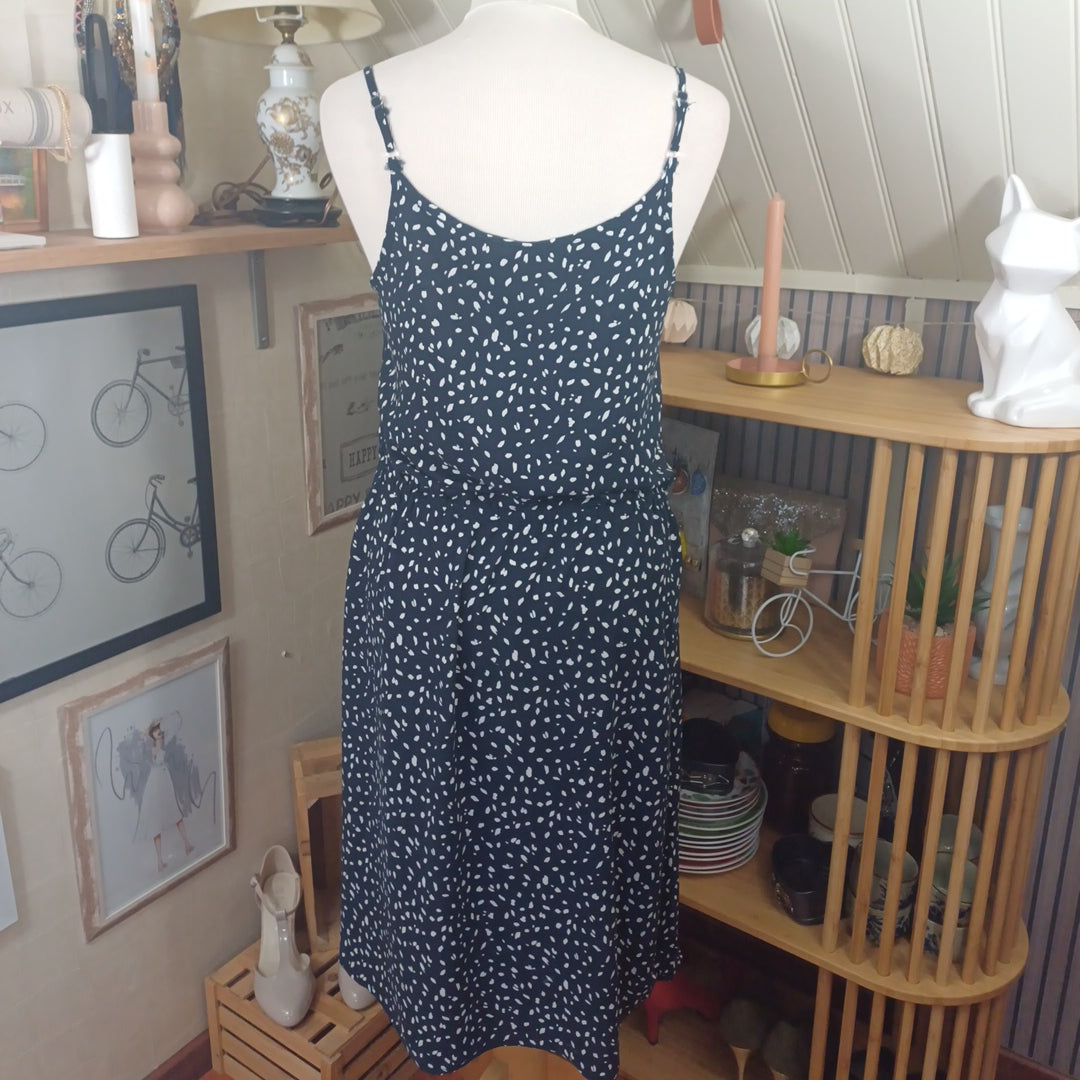 Robe bleue, Up Fashion,taille 40
