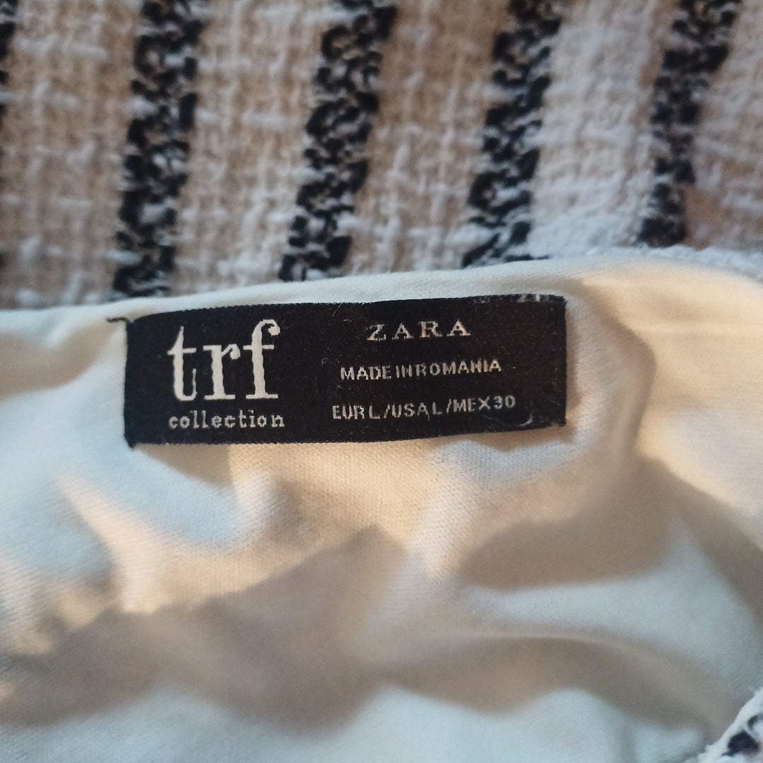 Robe noire et blanche, Zara,taille M