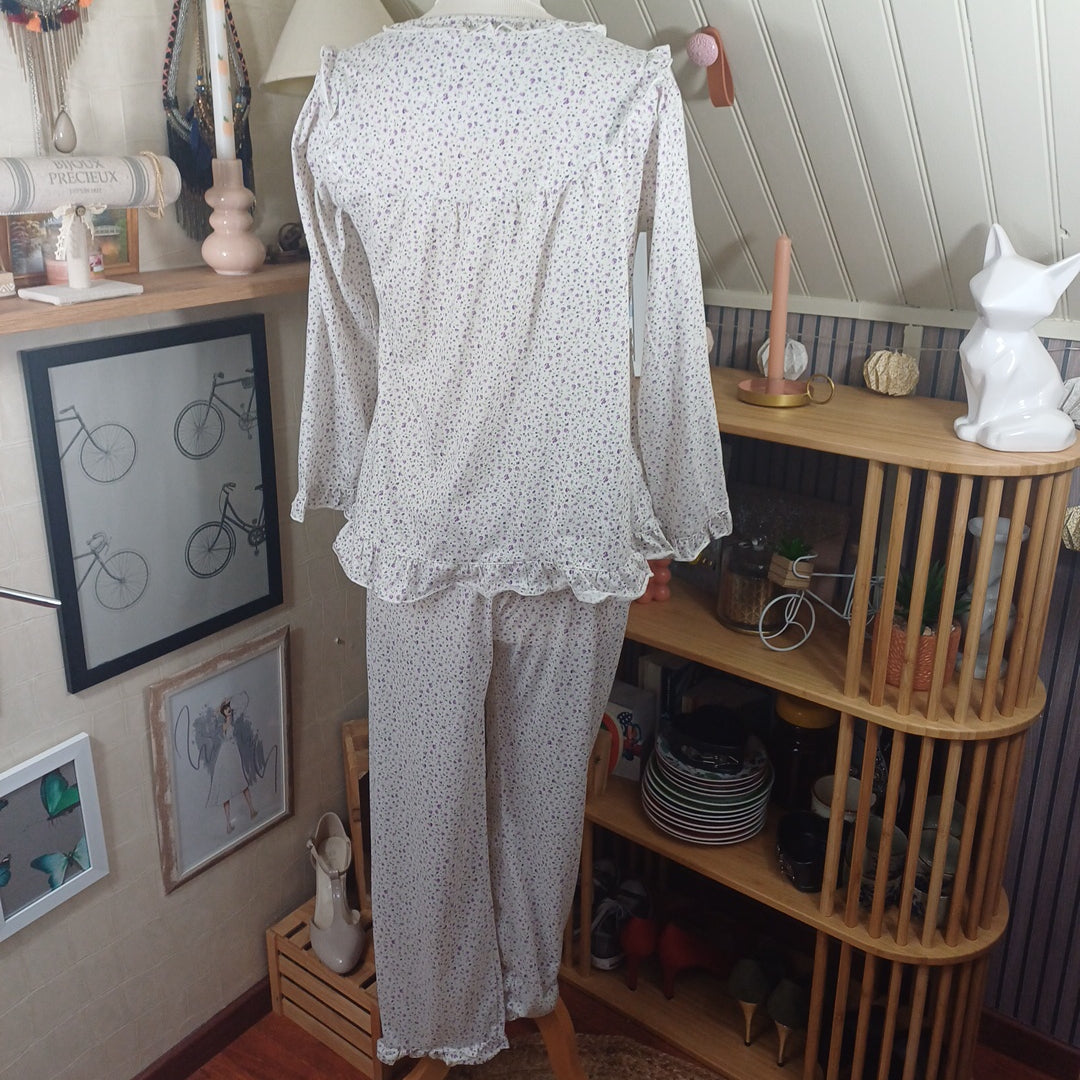 Pyjama fleurie, Ch.x.family, taille M