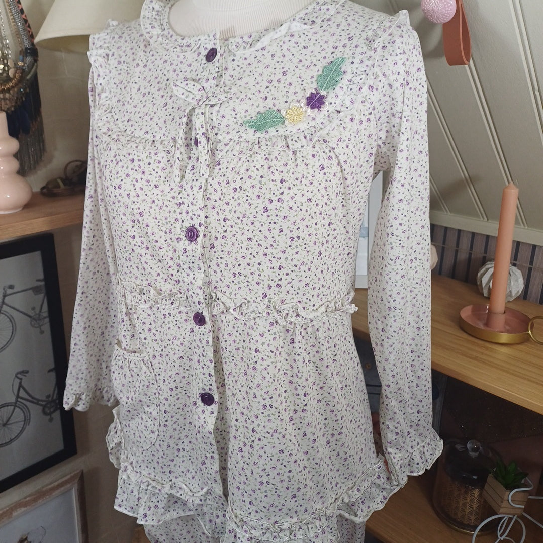 Pyjama fleurie, Ch.x.family, taille M