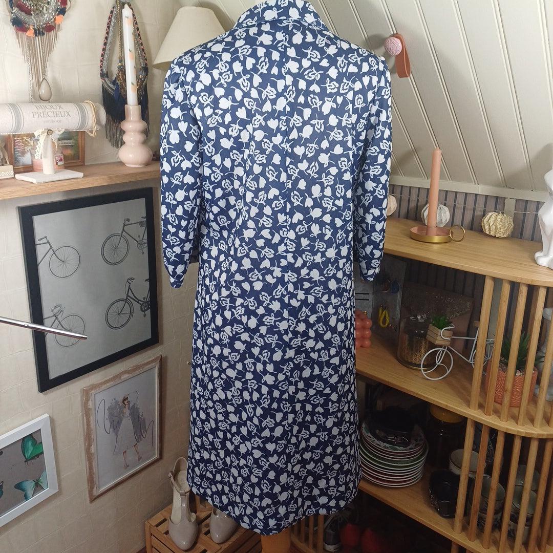 Robe bleue, Afibel,taille 44