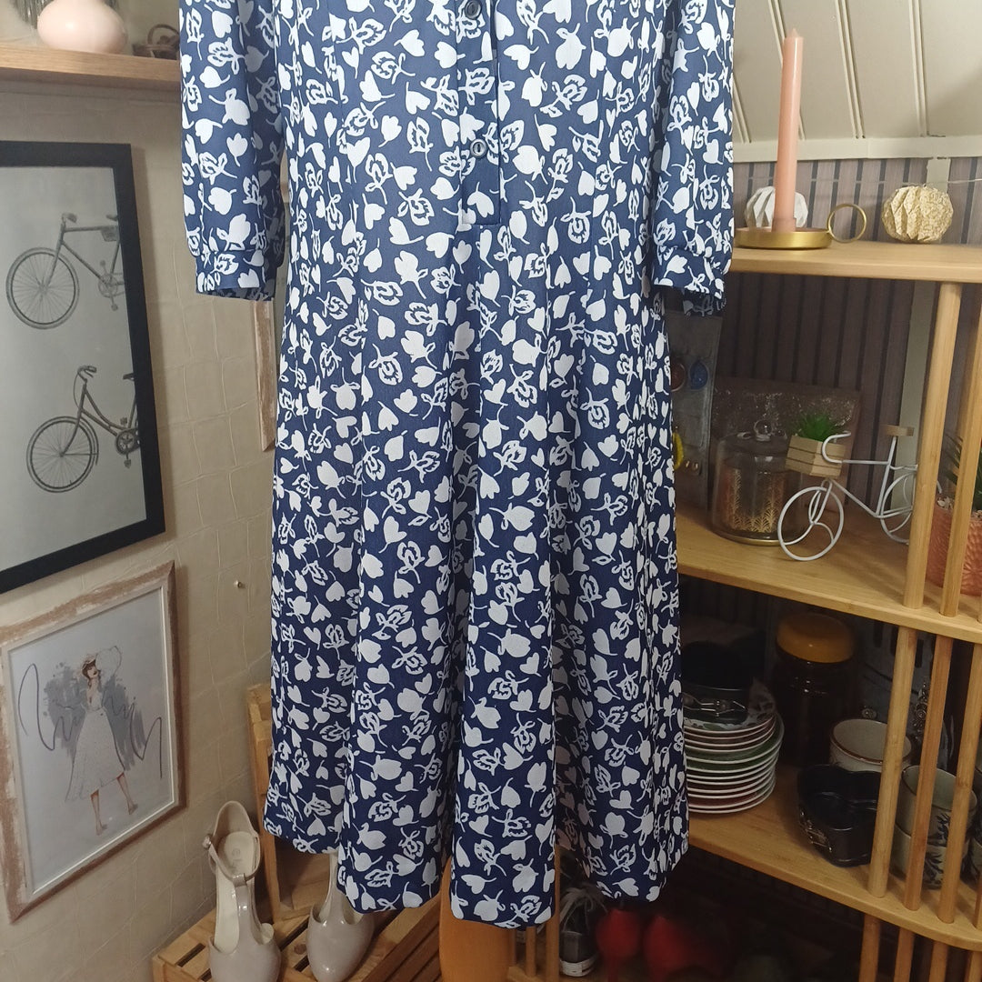 Robe bleue, Afibel,taille 44